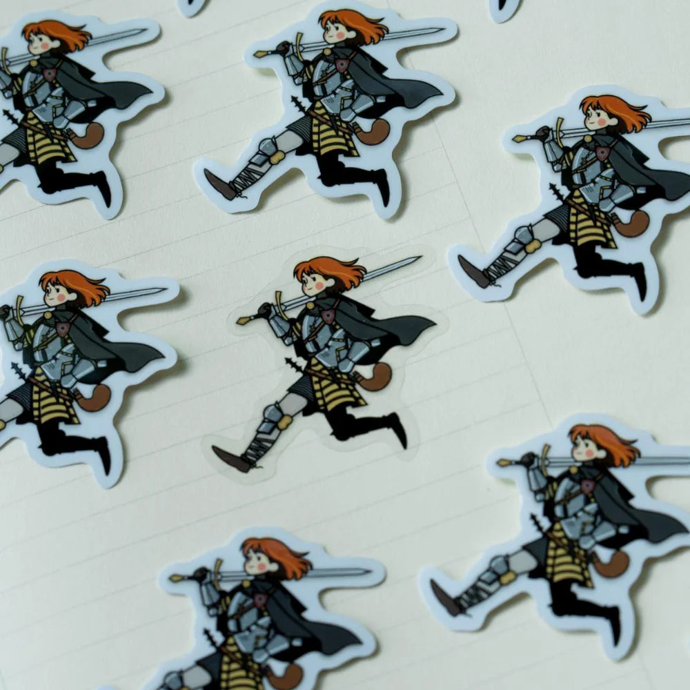 Sergeant Foxxy Sticker