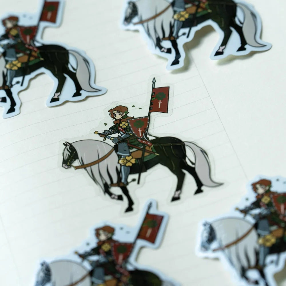 Clover Knight Sticker