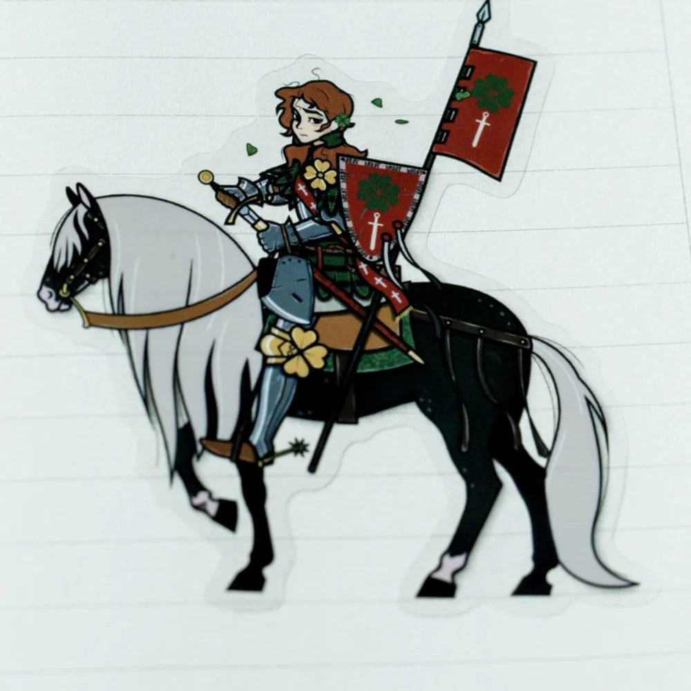 Clover Knight Sticker