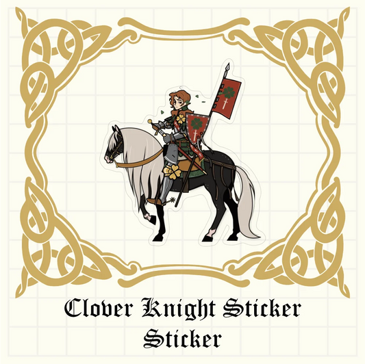 Clover Knight Sticker