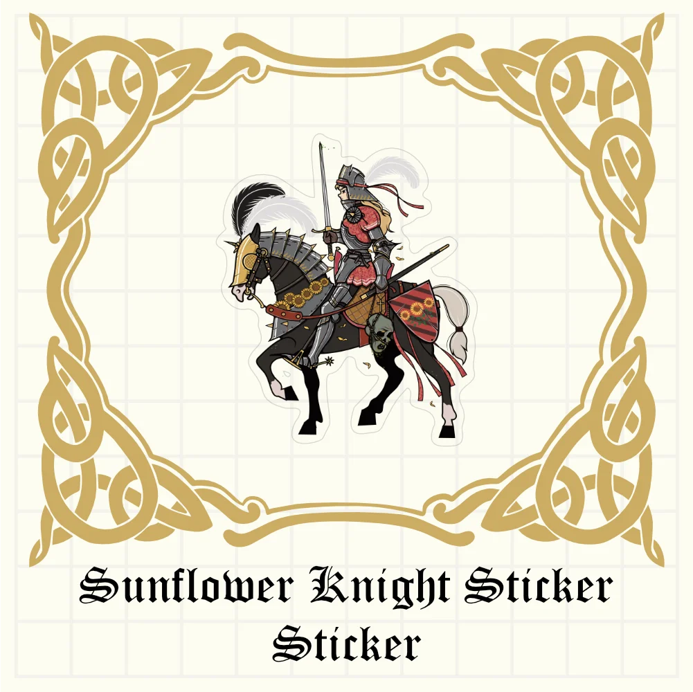 Sunflower Knight Sticker