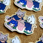Kotatsu Kraft Paper Sticker