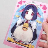 Milkshake Lenticular Card